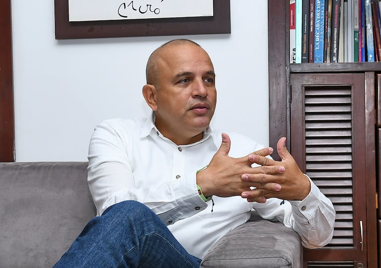 Alexander Camacho, secretario de Desarrollo Comunitario, Fotos Wirman Rios , Junio 27 de 2024, EL PAIS
