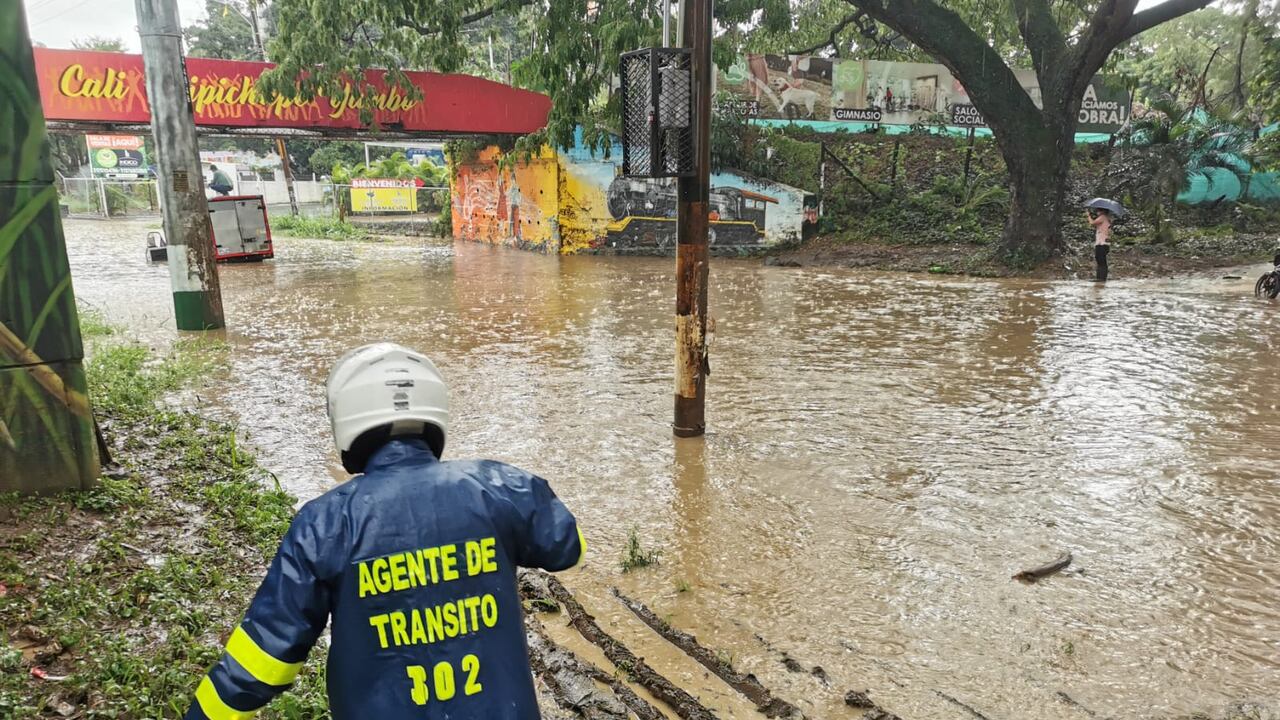 Se repite el fuerte aguacero de hace 8 dias en Cali