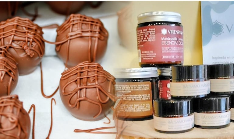 Sabores, texturas y aromas se unen en las creaciones de chocolate que hacen parte de la experiencia inmersiva del centro.
