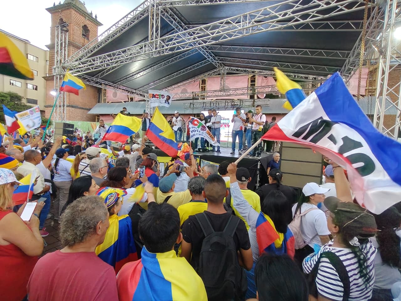 Marchas en Cali por el Salario Mínimo Vital