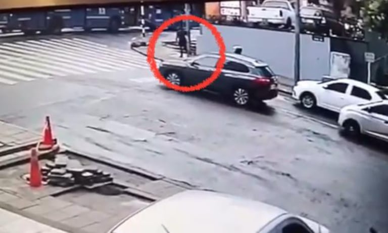 Videos de seguridad captan el ataque al empresario Gustavo Aponte