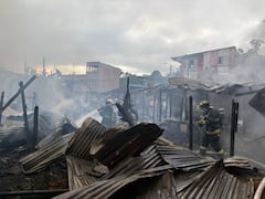Incendio destruyó varias viviendas en Popayán en las primeras horas de la mañana de este lunes 2 de marzo, reportaron los bomberos de la capital del Cauca.