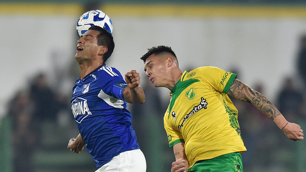 Millonarios no pudo ante Defensa y Justicia y quedó eliminado de la Copa Suramericana.