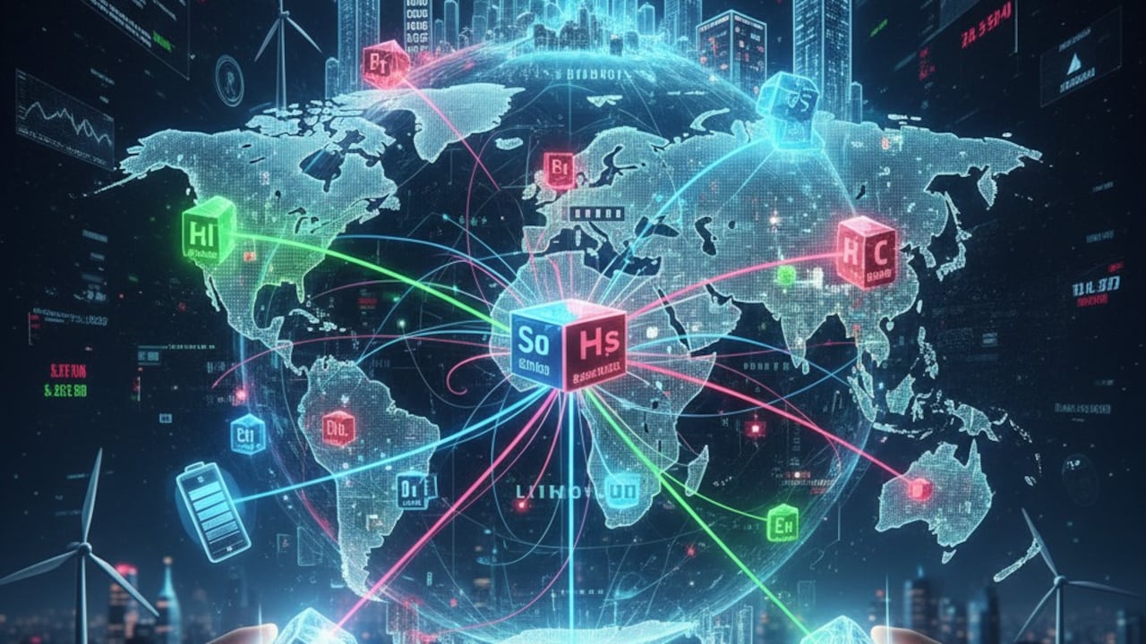 Las tierras raras son 17 elementos de la tabla periódica, pero, más allá de sus nombres sorprendentes, su verdadera riqueza radica en todos los usos que se les puede dar en la tecnología, con aplicaciones en televisores, computadores y aparatos médicos, así como en la industria militar.
Foto: creada con Gemini / El País