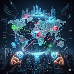 Las tierras raras son 17 elementos de la tabla periódica, pero, más allá de sus nombres sorprendentes, su verdadera riqueza radica en todos los usos que se les puede dar en la tecnología, con aplicaciones en televisores, computadores y aparatos médicos, así como en la industria militar.
Foto: creada con Gemini / El País