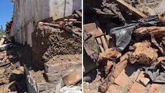 Imágenes del cementerio de Roldanillo, Valle, tras el terremoto del pasado lunes.