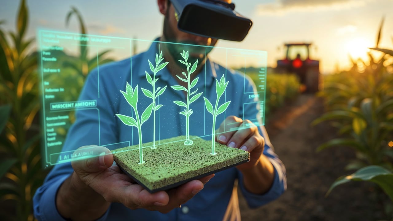 La agricultura digital monitorea más de 200.000 hectáreas de cultivos en Colombia.