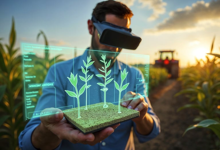 La agricultura digital monitorea más de 200.000 hectáreas de cultivos en Colombia.