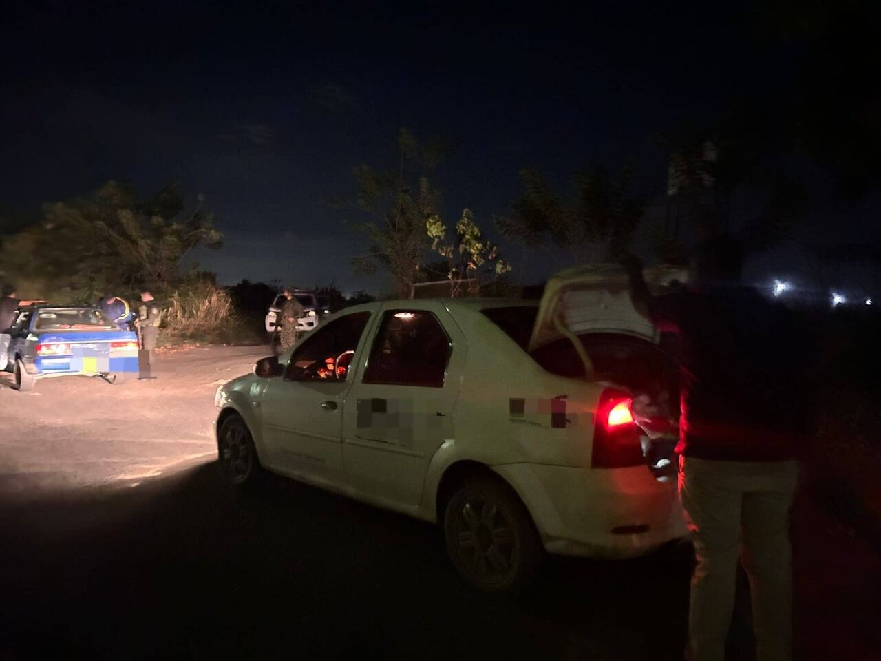 Controles de la fuerza pública en Guachené, Cauca