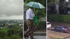 Durante la tarde de este domingo, 1 de febrero, se registraron intensas lluvias en distintos puntos de Cali