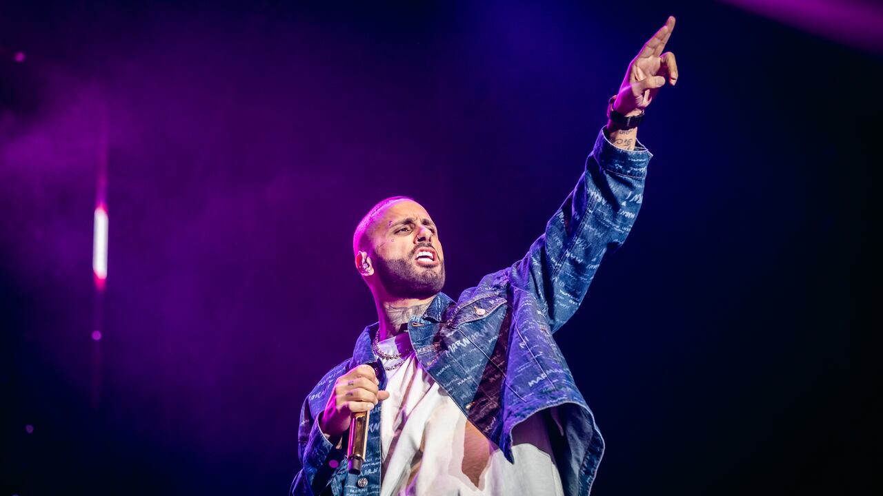 Nicky Jam se presenta en concierto el día 2 del Morrina Fest el 29 de julio de 2023 en A Coruña, España. (Foto de Cristina Andina/Redferns)