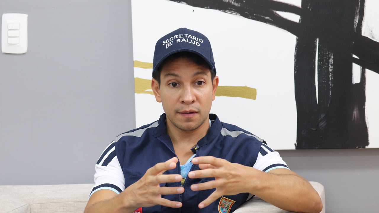 Germán Escobar secretario de salud de Cali