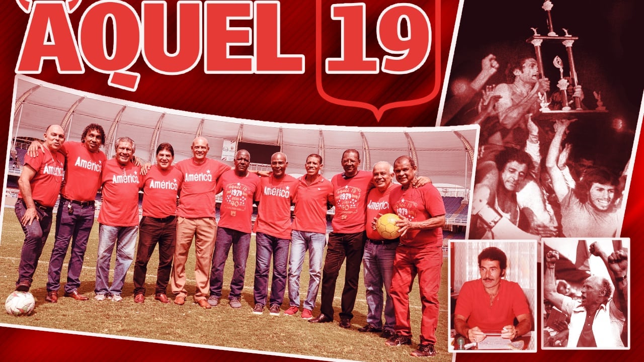 El 19 de diciembre de 1979 América de Cali consiguió su primer título de Fútbol Profesional Colombiano.