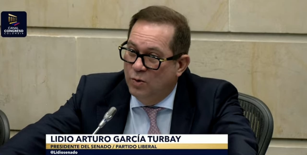 Lidio García, presidente del Senado