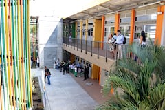 Remodelación de la sede Fernando de Aragón de la institución Educativa Evaristo García. Varios colegios públicos de Cali están en procesos de remodelación.