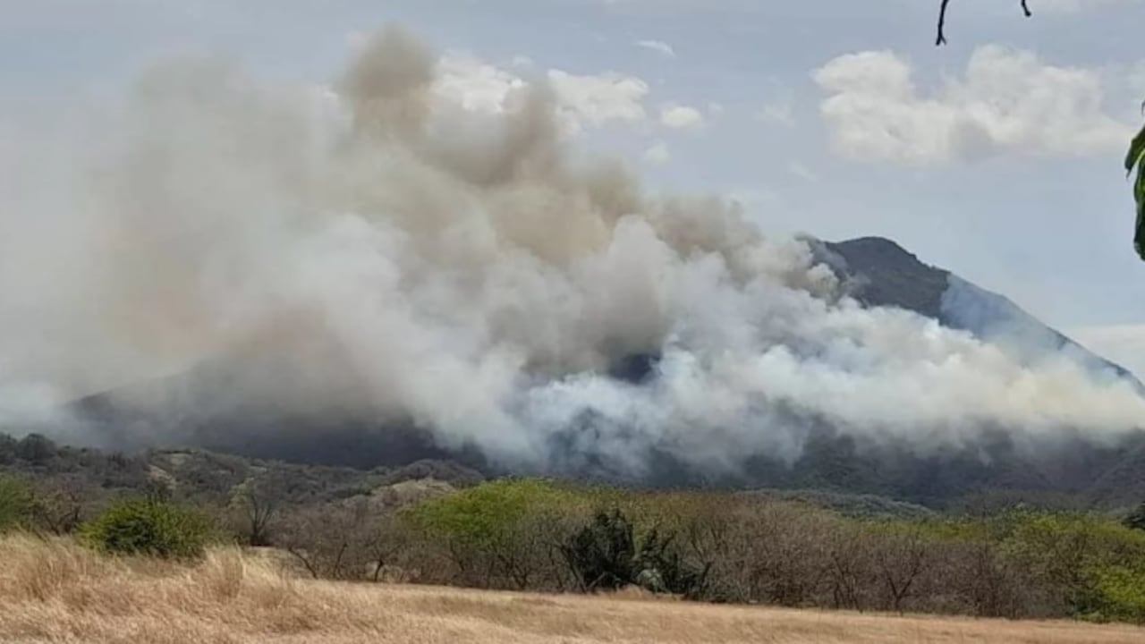 Incendio en Natagaima, Tolima.