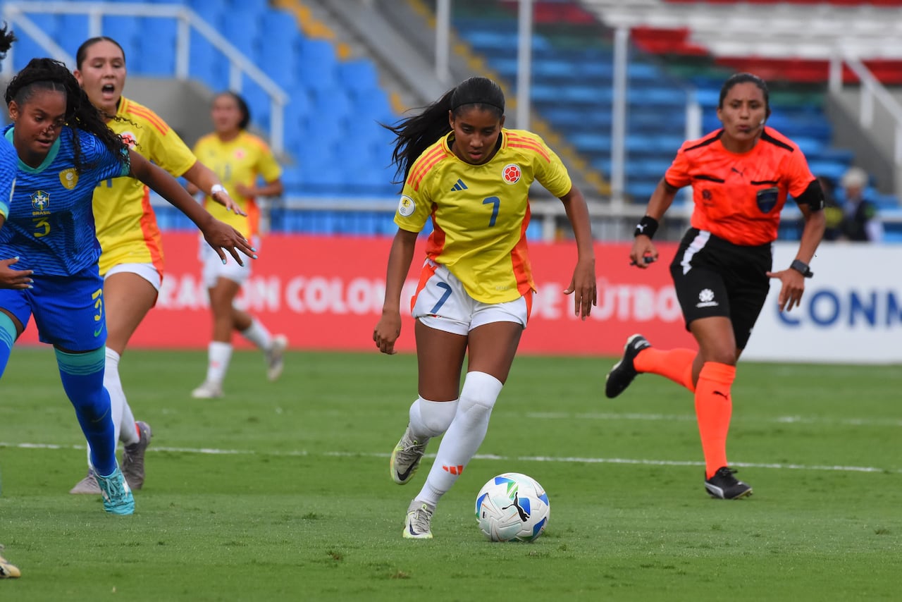 Colombia vs. Brasil Sudamericano Sub-17