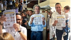 Los candidatos presidenciales ya ejercen su derecho al voto desde distintos puntos del país.