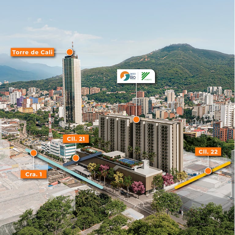 Paseo del Río transforma sectores tradicionales en un nuevo desarrollo de oportunidades en la ciudad. Foto cortesía / Suministrada a El País
