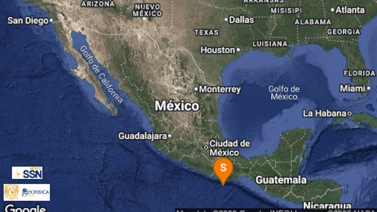 Sismo en México