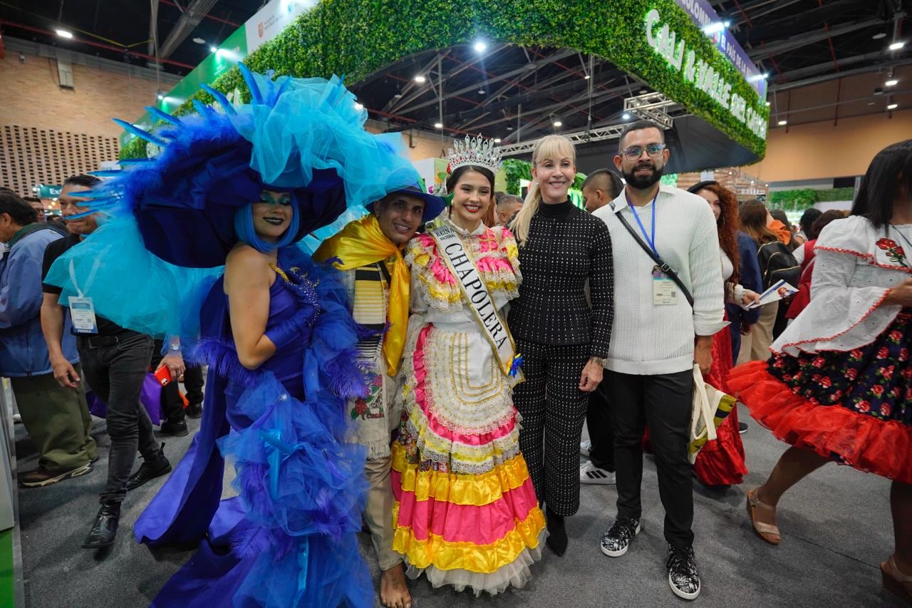 La gob del Valle del Cauca, Dilian Francisca Toro, durante su participación en Anato, uno de los escenarios estratégicos para promover al departamento como destino competitivo, sostenible y con proyección internacional.