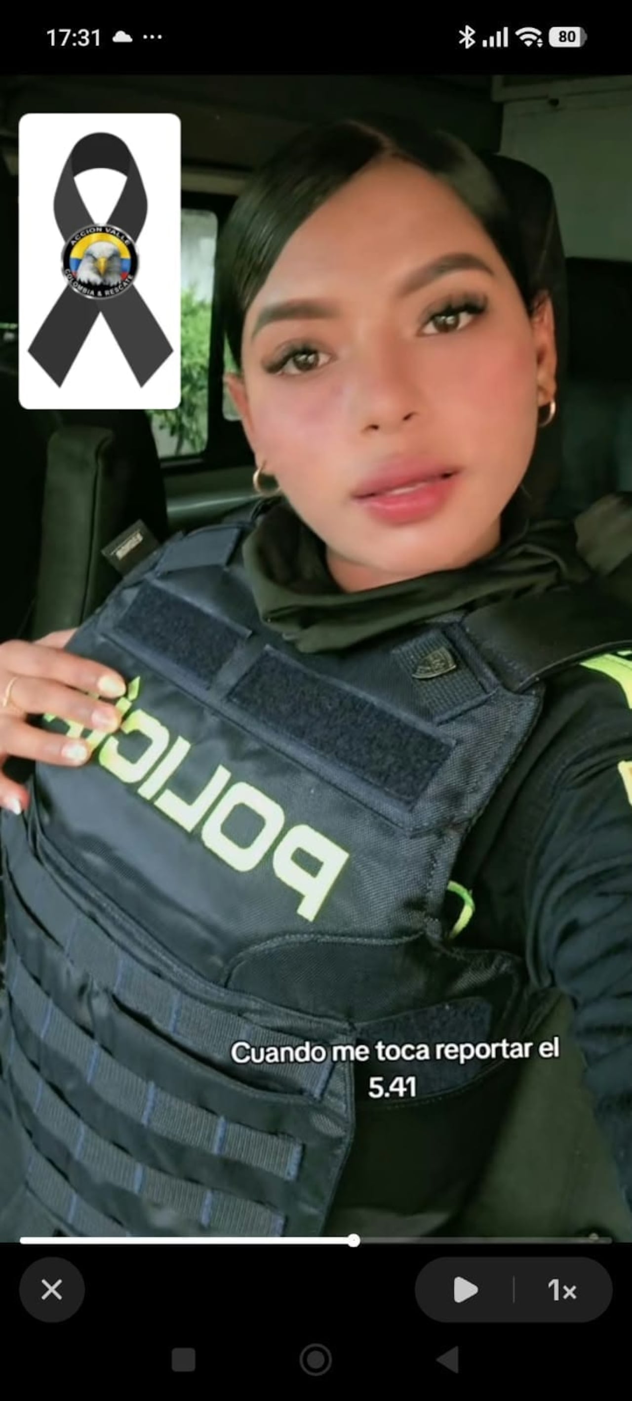 Patrullera María José Recuero