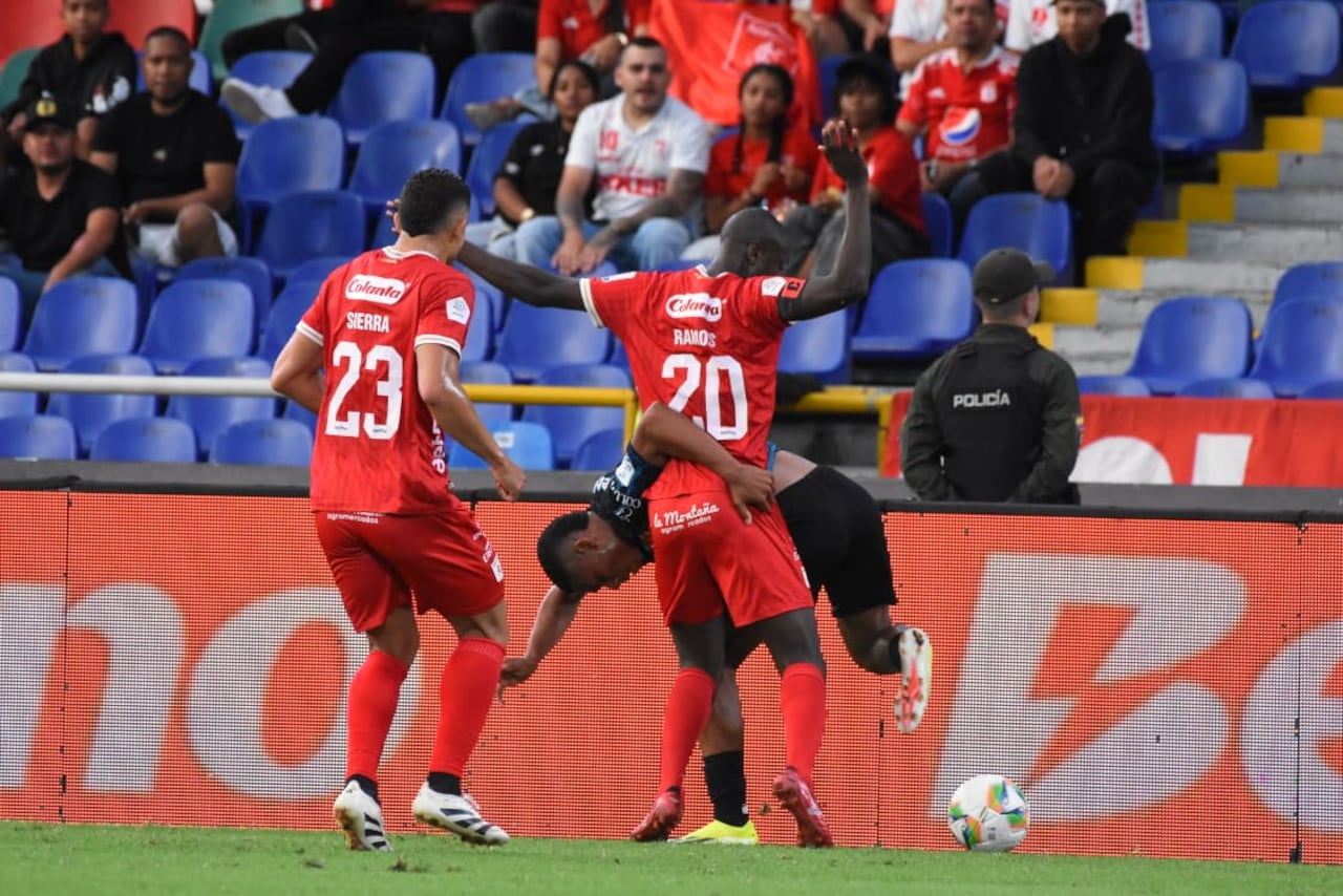 Imagen del partido entre América de Cali y Deportivo Pereira por la fecha 19 del primer semestre de la Liga Colombiana 2026.