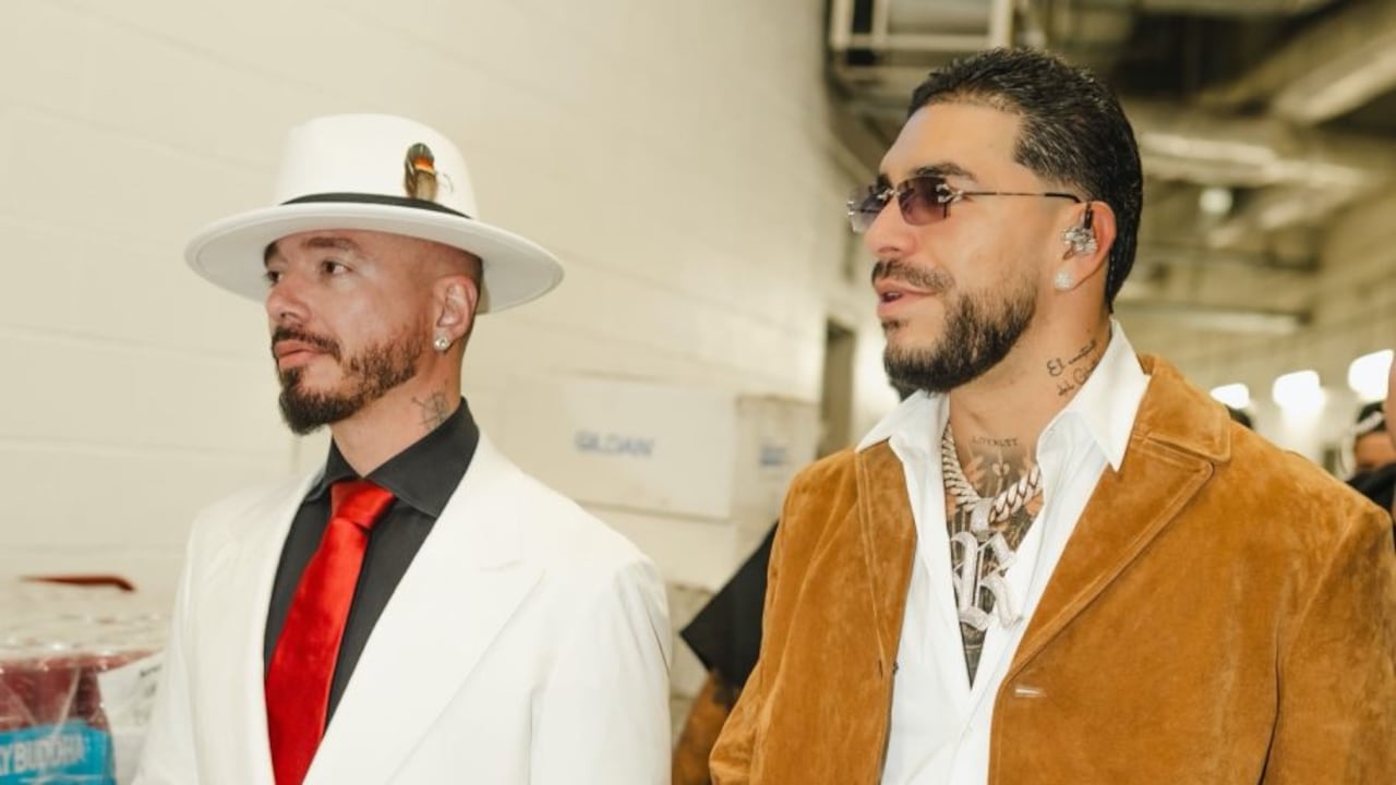 J Balvin y Ryan Castro.