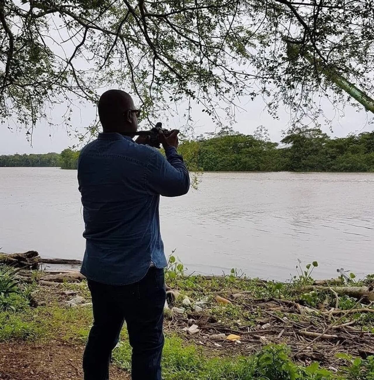 El ingeniero Jorge Enrique Torres, protector consagrado del río Dagua, ha estado al frente de los procesos en defensa de la cuenca.
