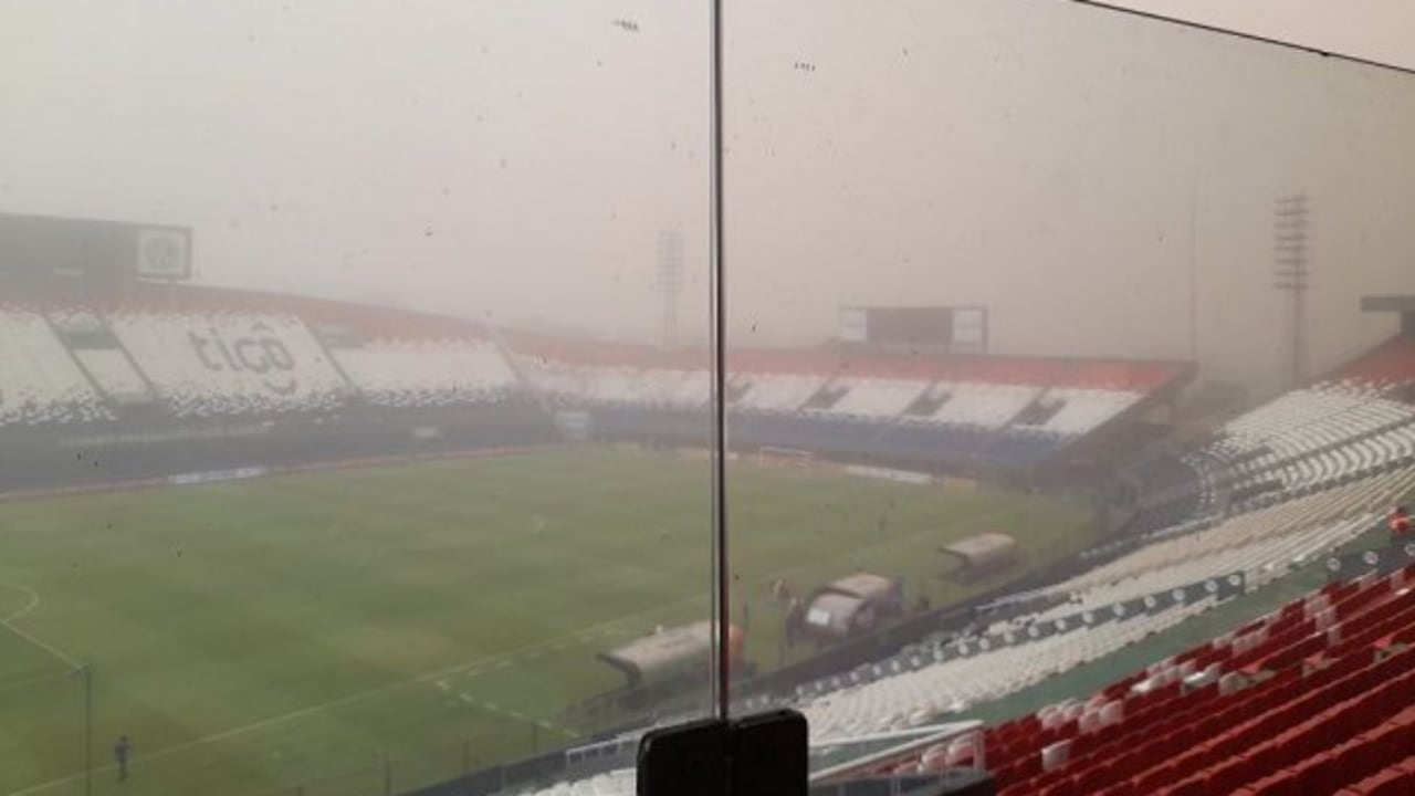 Así se encuentra el campo para este juego.