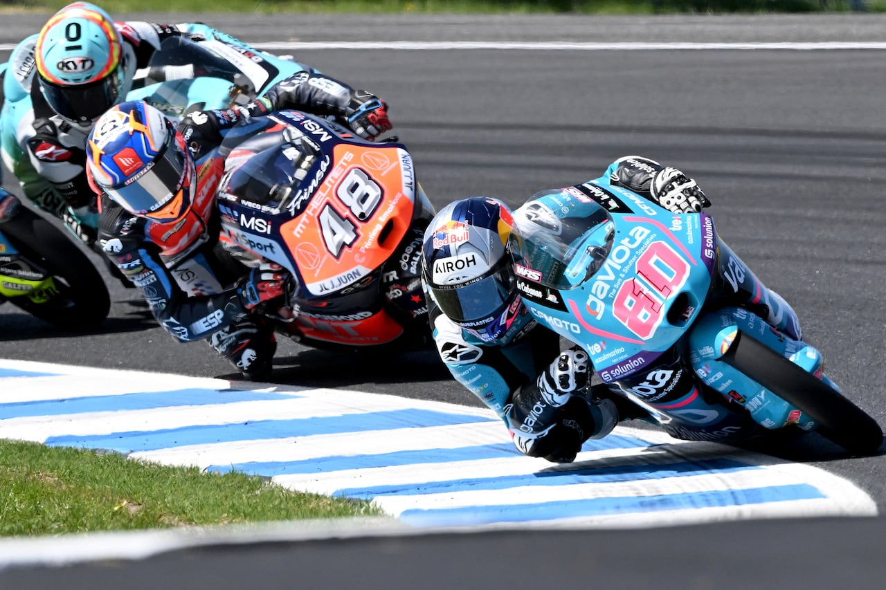 David Alonso iguala a Rossi