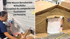 Esta carpa fue escenario de alegría en la capital de Risaralda, golpeada por el terremoto.