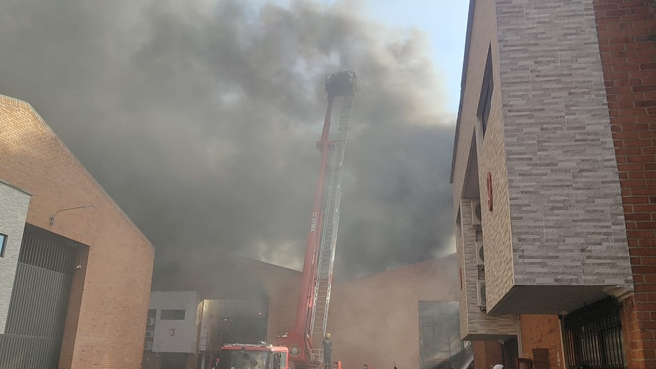 Incendio barrio el Porvenir