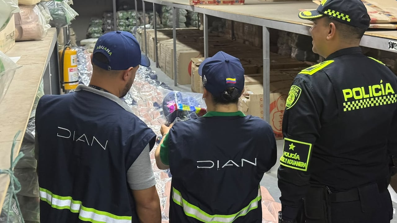 Las autoridades reportaron la aprehensión de mercancía extranjera.
