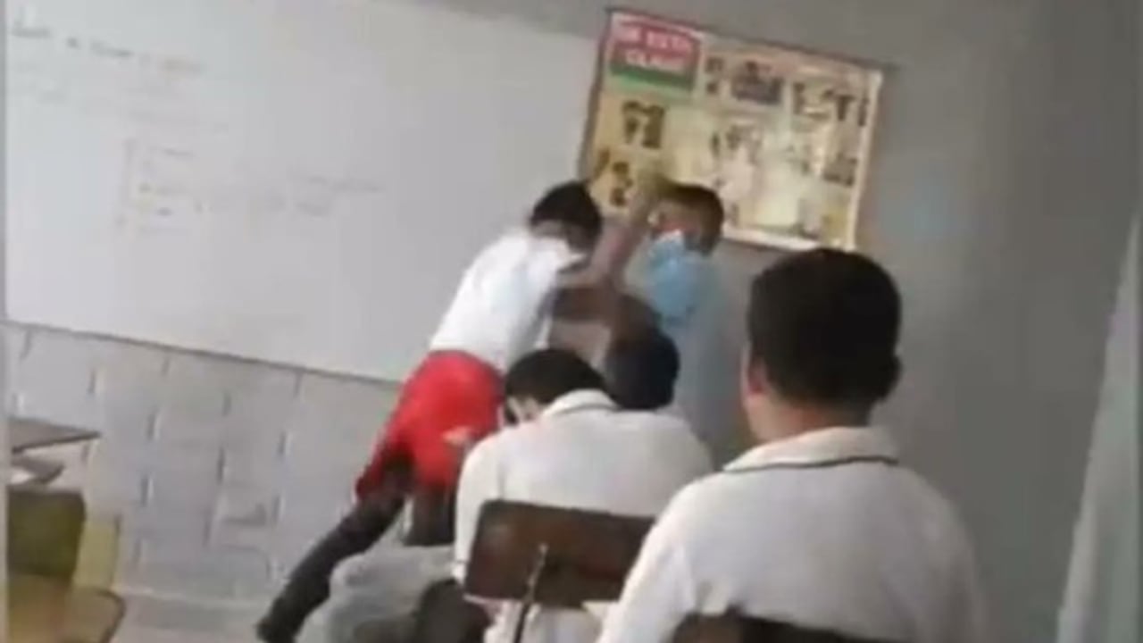 Estudiante agredió a profesor en Barraquilla