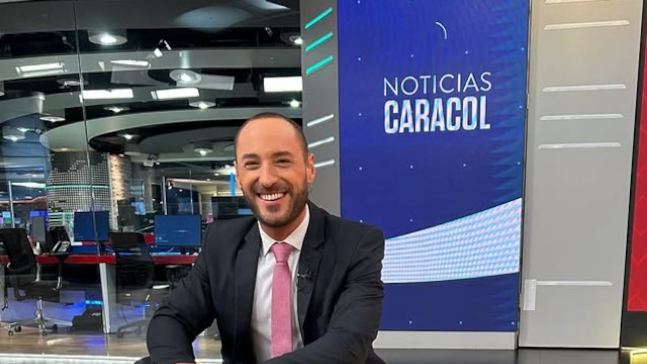 Andrés Montoya, experiodista y presentador de Noticias Caracol.