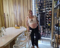 La jueza Vivian Polanía lucía siempre en sus fotos su embarazo.