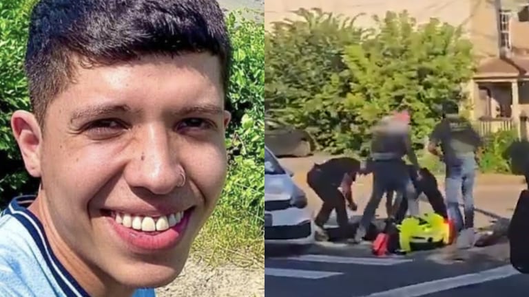 Joan Sebastián Durán Guerrero y el momento en el que habría sido asesinado.