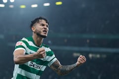 El colombiano Luis Suárez no se cansa de anotar en Portugal: le dio el empate al Sporting en el clásico ante Oporto.