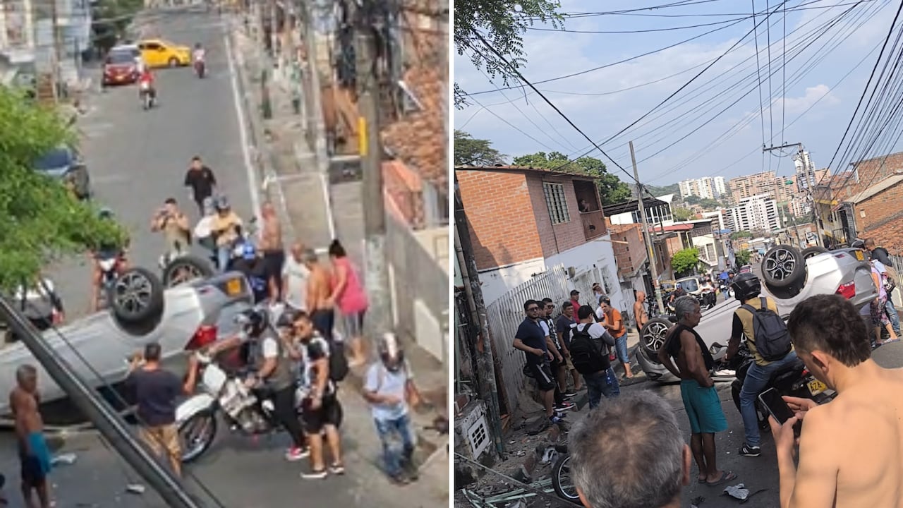 Según se conoció, una mujer resultó herida y fue trasladada a un centro asistencial.