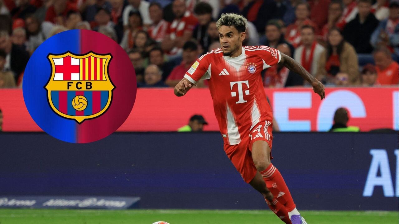 Luis Díaz estuvo a punto de llegar al Barcelona antes de que el Bayern Múnich lo fichara.