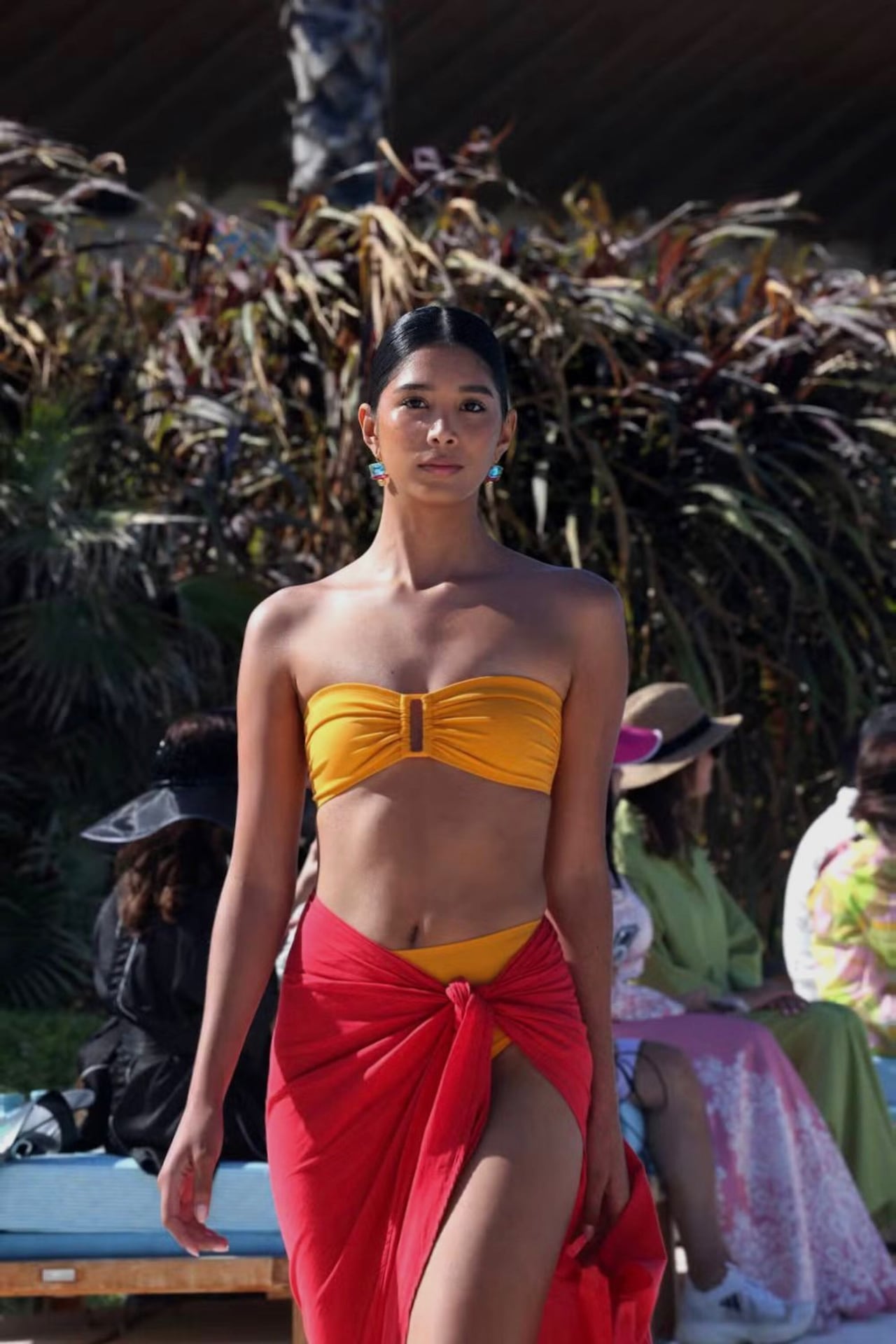 Valentina disfruta representar a su país.