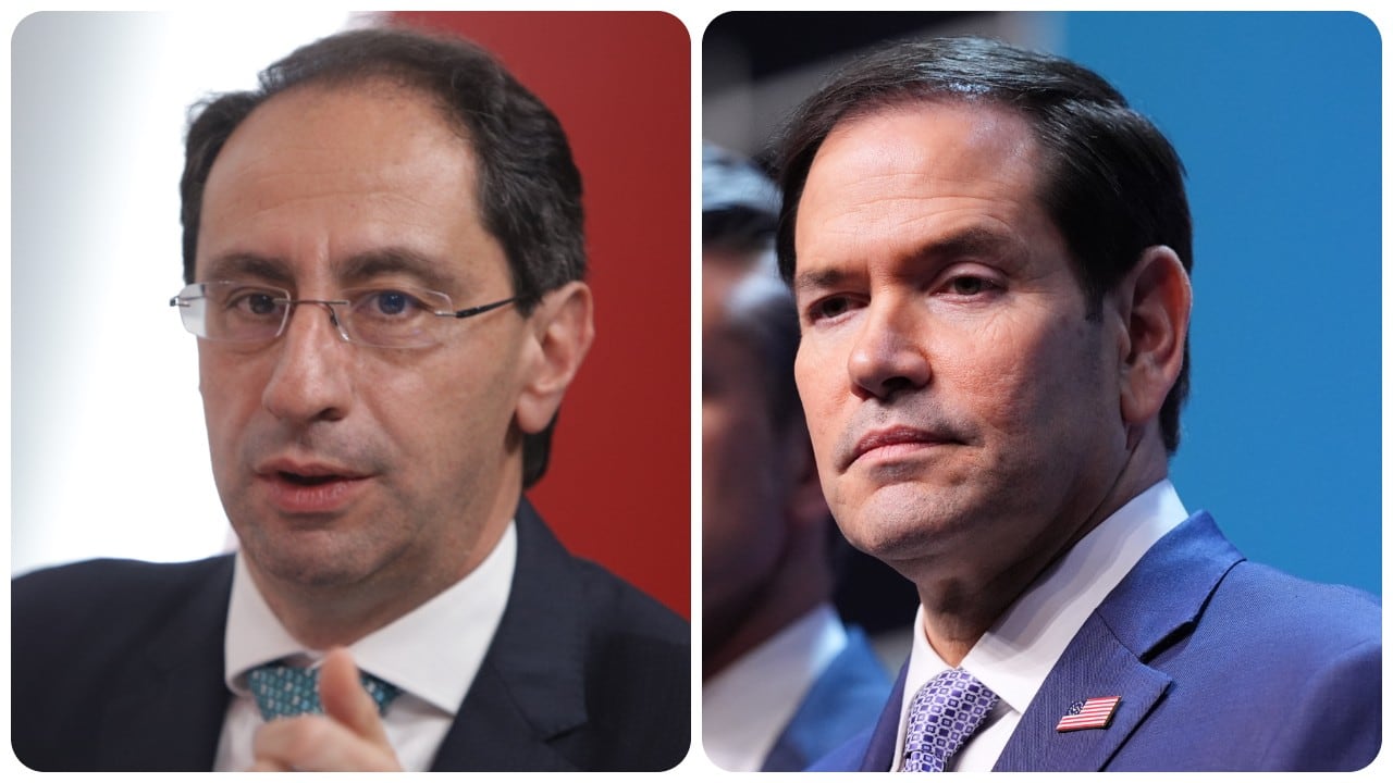 José Manuel Restrepo y Marco Rubio