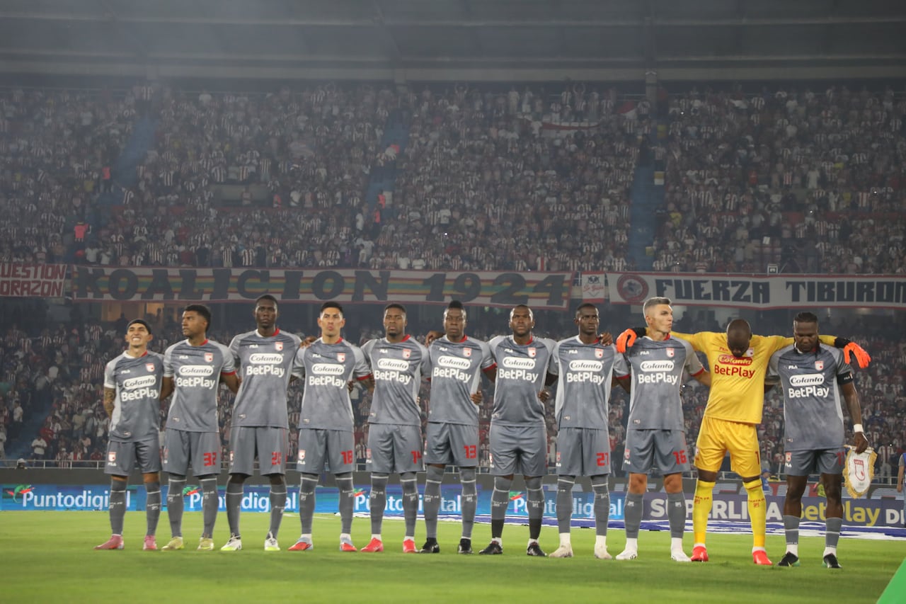 Nómina de Independiente Santa Fe para el partido de ida de la Superliga contra el Junior de Barranquilla.