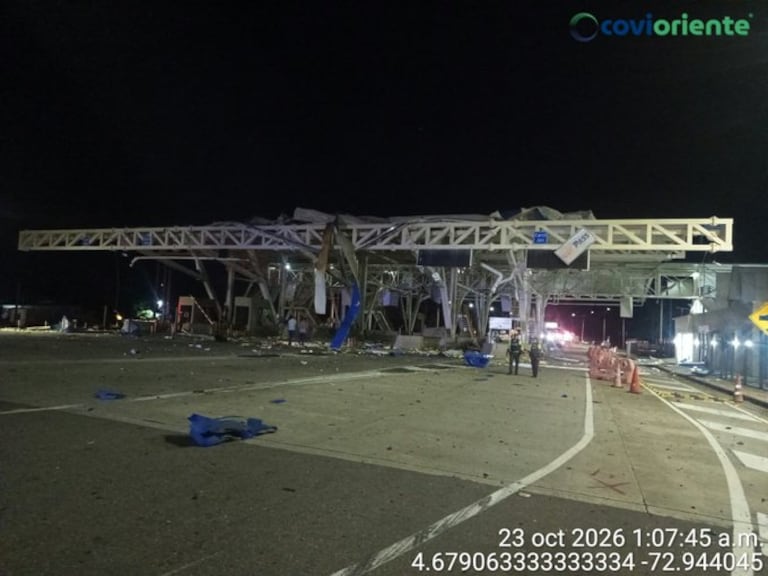Atentado con vehículo en el peaje San Pedro, sector Vereda Banquetas (Villanueva, Casanare).