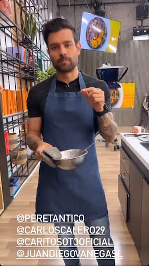 El chef fue elogiado por Carolina Cruz en Día a día.