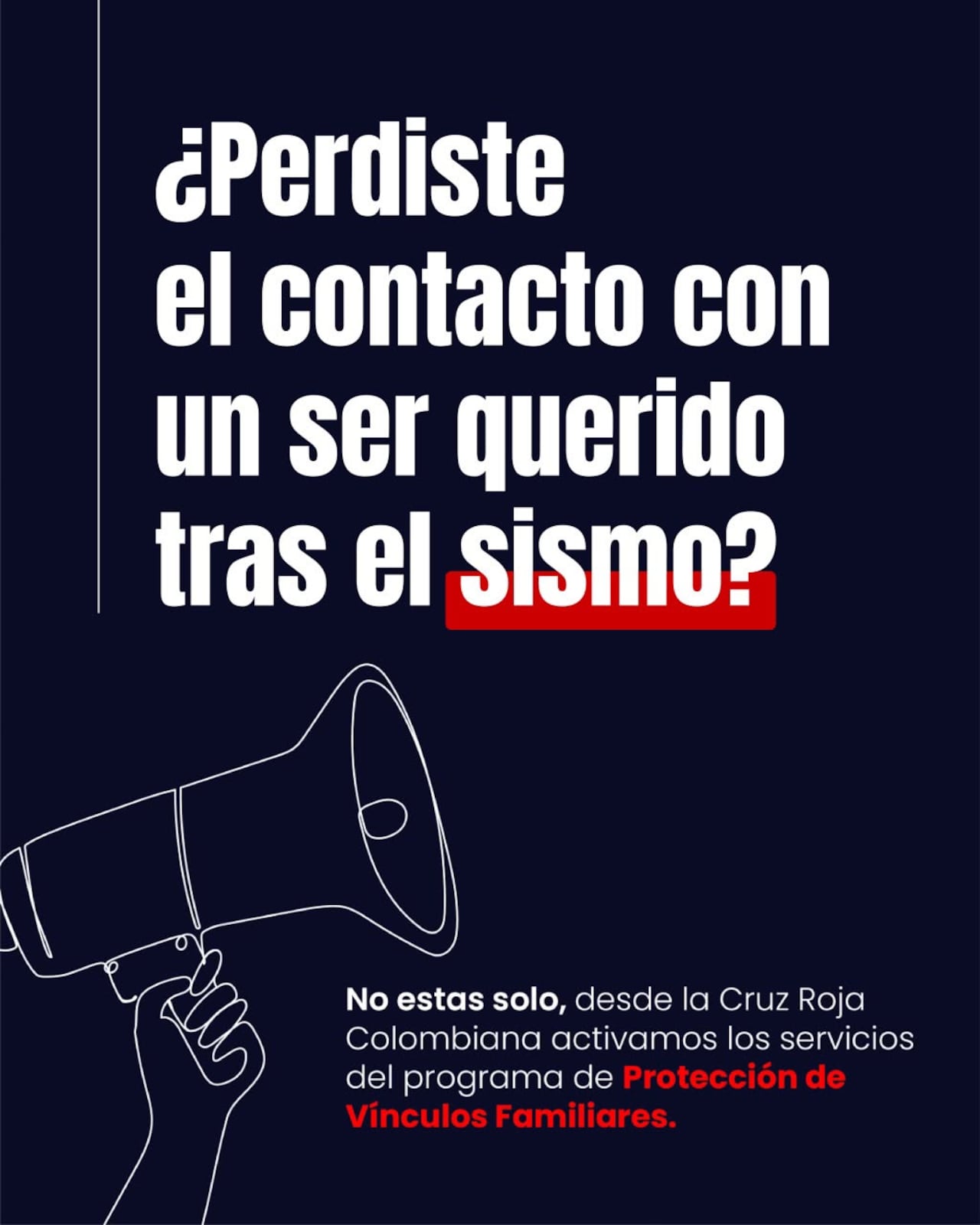 La Cruz Roja habilitó sus canales en el marco del programa de Protección de Vínculos Familiares.