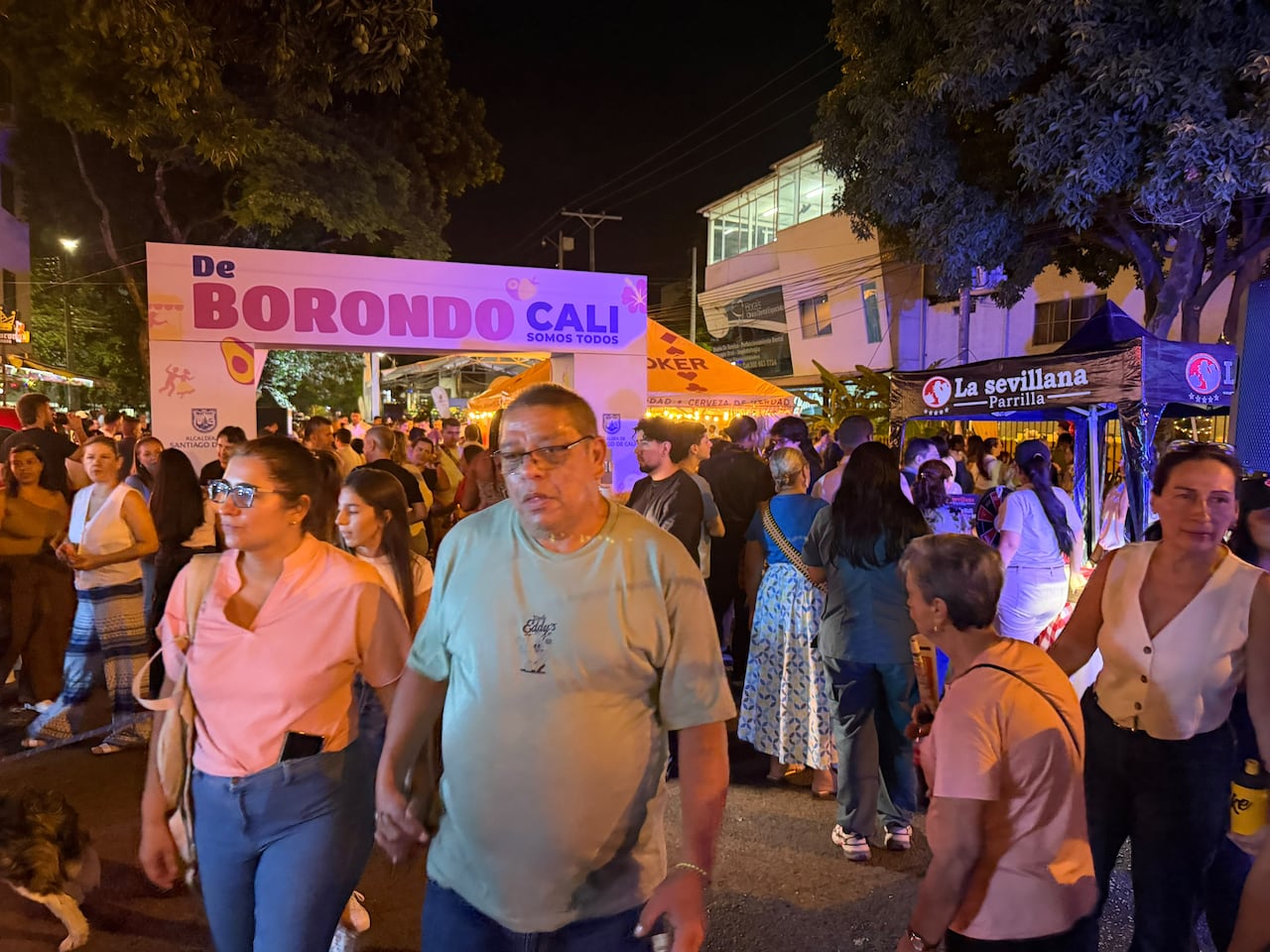 ‘De Borondo por Cali’ en su recorrido por el barrio Capri.
