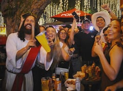 A Jesús Salsero lo vieron bailando en las casetas, en plena Feria de Cali.