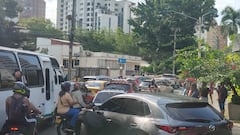 Bloqueos en vías de Cali por protestas de transportadores tradicionales